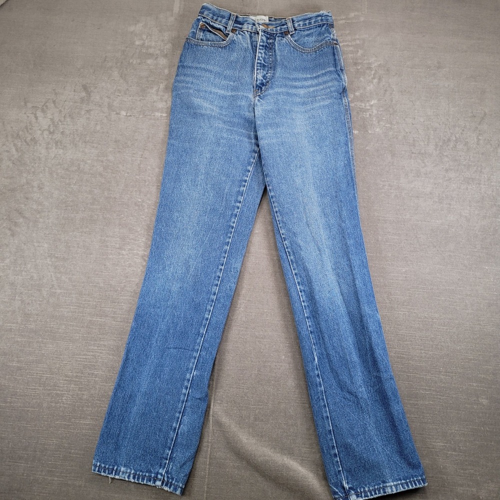 Calvin Klein Vintage 90s Jeans‎ Womens Size 7 Blue Straight Leg Pants